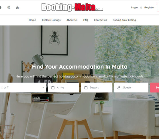 booking platform web design