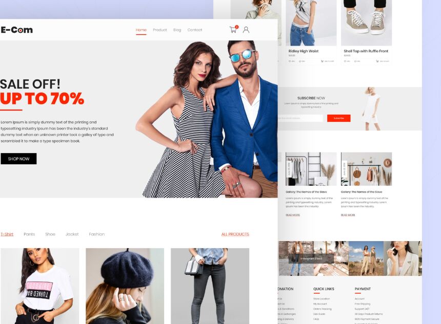 ecommerce web design sliema